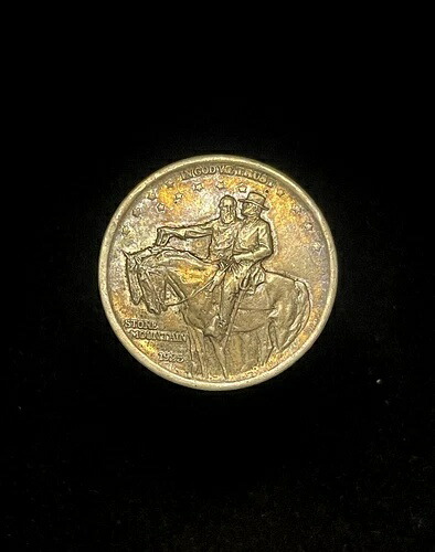 1925年ストーンマウンテン記念ハーフドル、Outstanding Superb Gem BU++-(839F画像