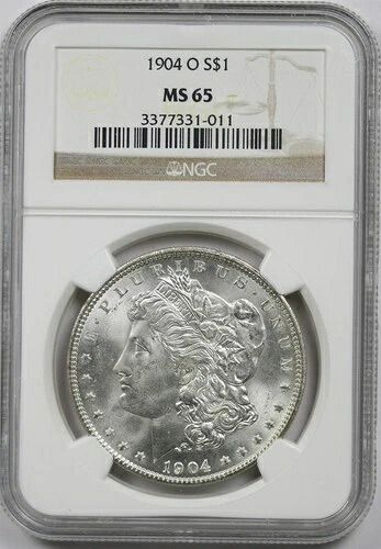 1904-O $1 NGC MS 65 モルガン銀貨