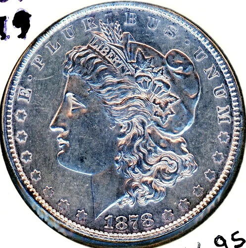 1878年 リバース 1879年 モーガンドルチョイス 未流通 #66958-