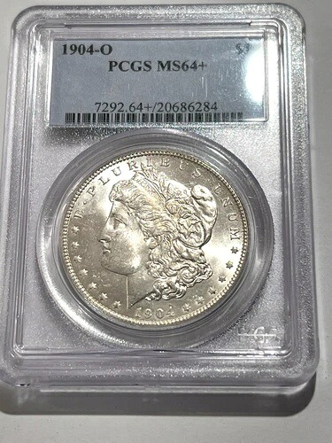 1904-O モーガン シルバードル PCGS MS64+