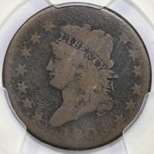 1808年 1C S-278 クラシックヘッド ラージセント PCGS AG 3-