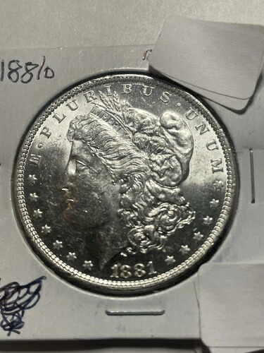 1881年モルガン銀貨（ハイグレードバーゲン）