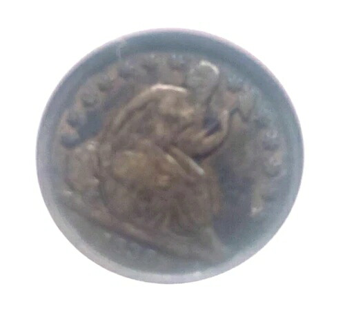 1838年 自由の女神座像ダイム ANACS VF30 オリジナル- 58,080円