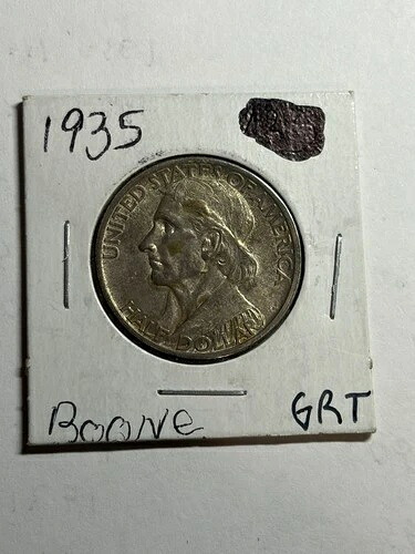 1935/34 ブーン記念ハーフドル UNC より良い品種-