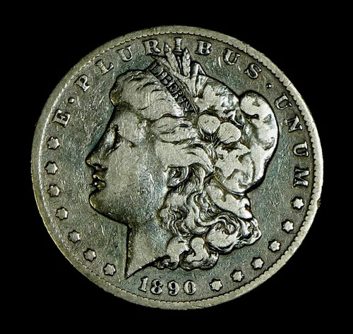 1890年-CC モルガン銀貨