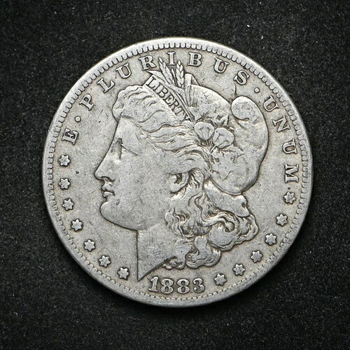 1883-CC モルガン銀貨 (cn14936)