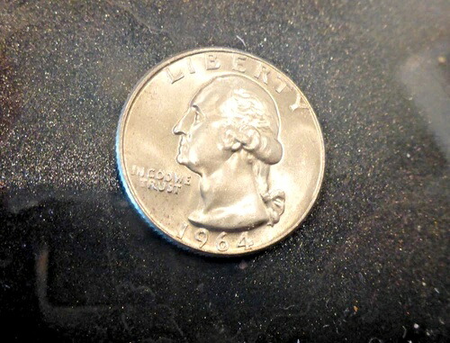 1964-D ワシントン 未流通クォーター 90% 銀貨 - 新品 58,080円