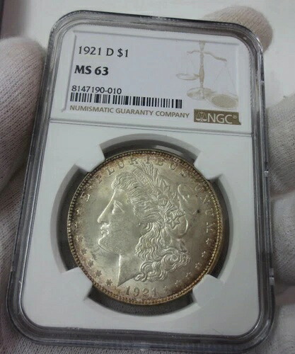 1921年 -D モーガンドル NGC MS63(010)-