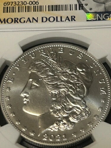 2021-D モルガン・ダラー センテニアル・シルバー $1 MS 69 NGC
