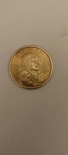 1ドル米国自由硬貨 2001D ネイティブアメリカン