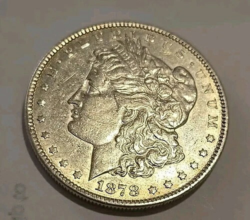 米国 1878 7/8TF モルガン シルバー ドル ストロング 7 OVER 8｜WORLD RESOURCE【QUEEN店】