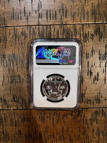 1955年製 50セントハーフドル 鑑定 NGC PF 68