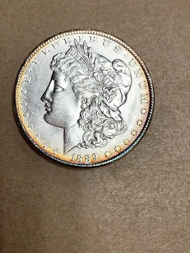 1889年モルガン銀貨（良品）