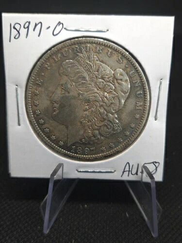 1897-O モルガン銀貨 ? AU ? 軽度の変色と希少 51,480円