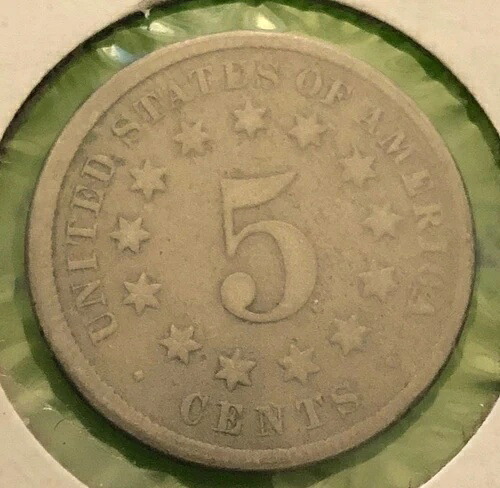 1875年 シールドニッケル より良い日付