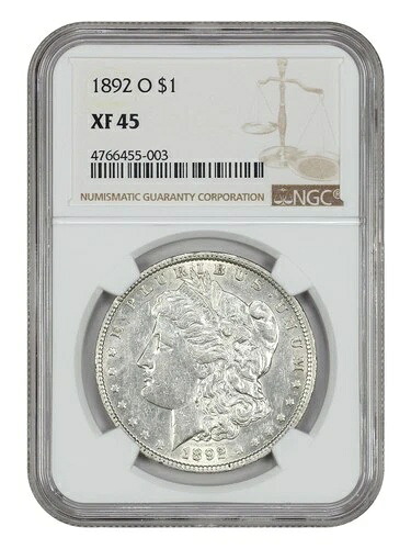 1892-O $1 NGC XF45 - モルガン・ダラー