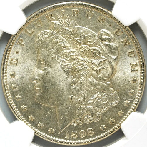 1898年（P）モルガン・ダラー NGC MS-64