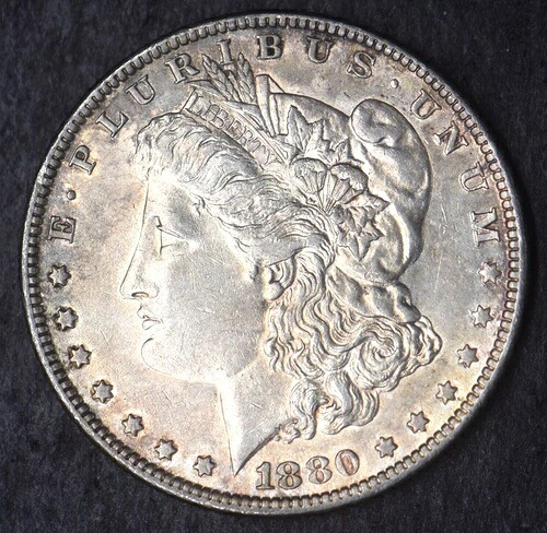 1880-O「マイクロO」モルガン銀貨1ドル - COINGIANTS -