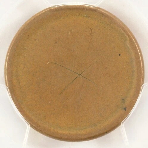 (1835-57) 1セント ラージセント ブロンズ タイプ2 プランシェット 10.81グラム PCGS