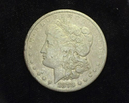 HS&C: 1878 CC モルガン ダラー F- 米国コイン