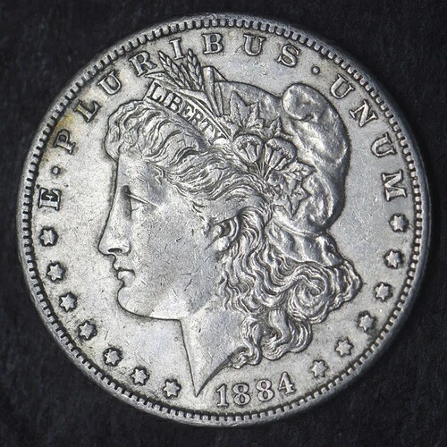 1884-S モルガン銀貨 1ドル - COINGIANTS -