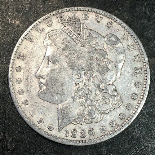1886-O モルガン銀貨 - 高品質スキャン #Q719