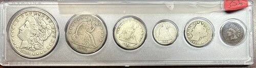 1891年コインセット - C 56,870円