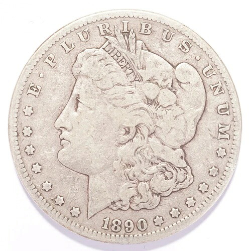 1890-CC モルガン銀貨