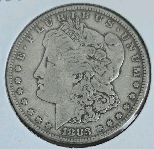 1883-S モルガン銀貨