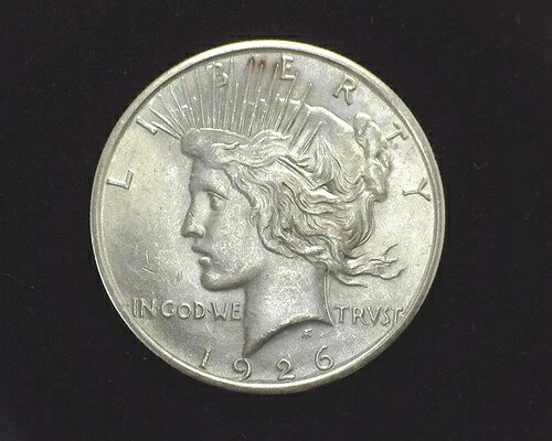 HS&C: 1926 S ピースダラー BU - 米国コイン