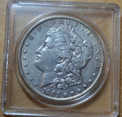 1901年モルガン銀貨 VF +