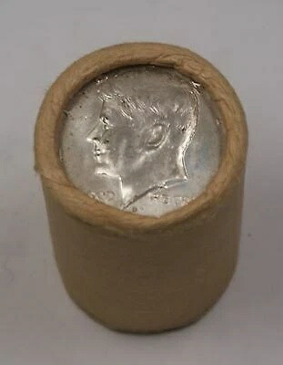 1968年-D Kennedy 1/2 ドルロール 40% シルバー - 20 BU コイン OBW- 71,995円