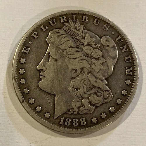 1888年 S モーガン銀貨 希少 S ミント