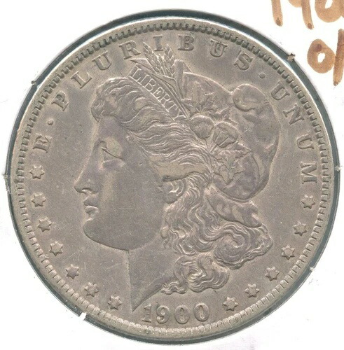 1900-O/Cc モルガン銀貨 ニューオーリンズ造幣局 - ER856-