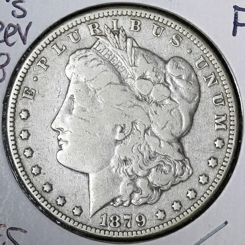 1879-S REV 78 モルガン銀貨 美品 E328 JFS の商品写真
