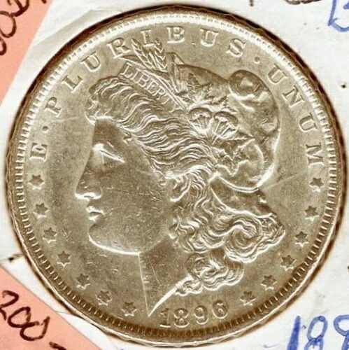 1896年 1ドル モルガン銀貨 - BU