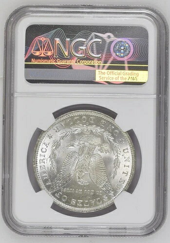 1884 O $1 アメリカ合衆国 銀貨 モルガンドル MS 63 NGC グレーディング認定