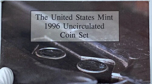 1996年 アメリカ合衆国 米国造幣局 未流通コイン コレクションセット i121351