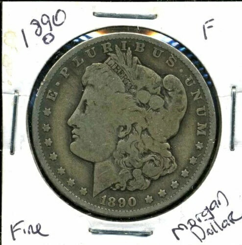 1890年 モルガン・ダラー 100セント アメリカン 90%シルバー 米国 $1 US 良品 コイン #864