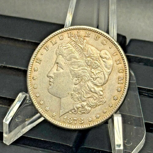 1878年-S モーガンシルバードル ?? 初年度 「S」 新品同様 - XF/AU 生 90% シルバー ?? ??-