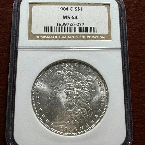 1904年-O モーガンシルバードル NGC MS64 26077-｜WORLD RESOURCE【QUEEN店】