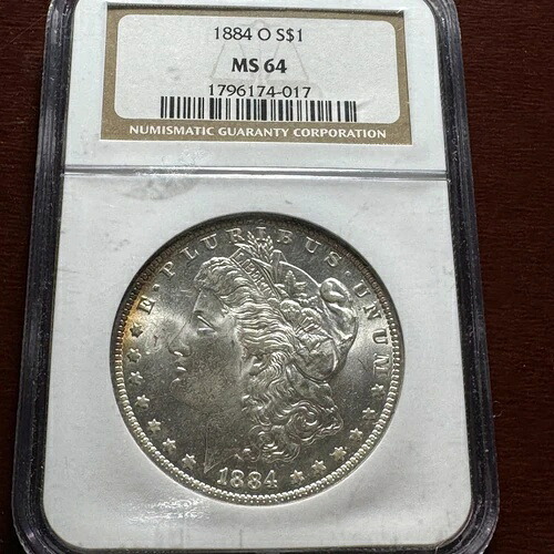 1884年-O モーガンシルバードル NGC MS64 74017-｜WORLD RESOURCE【QUEEN店】 42,185円