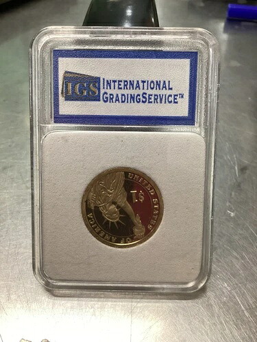 2007-S 1ドル ジョージ・ワシントン初代大統領コイン PCGS PR70DCAM 発行初日