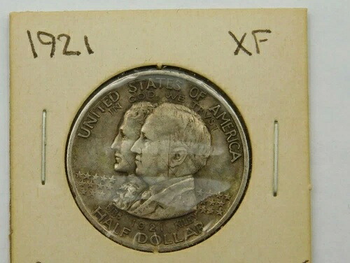 1921年 アメリカ合衆国アラバマ州建国100周年記念ハーフドル XF (#1310)|WORLD RESOURCE【QUEEN店】