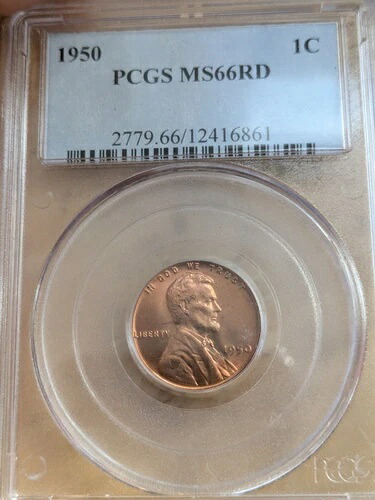 1950年 RED PCGS MS-66 リンカーン BU コイン 未流通セント セット全品出品｜WORLD RESOURCE【QUEEN店】