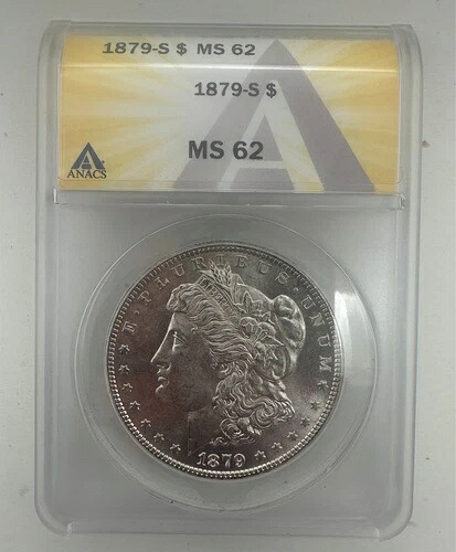 1879年 -S モーガンドル MS62 ANACS-|WORLD RESOURCE【QUEEN店】