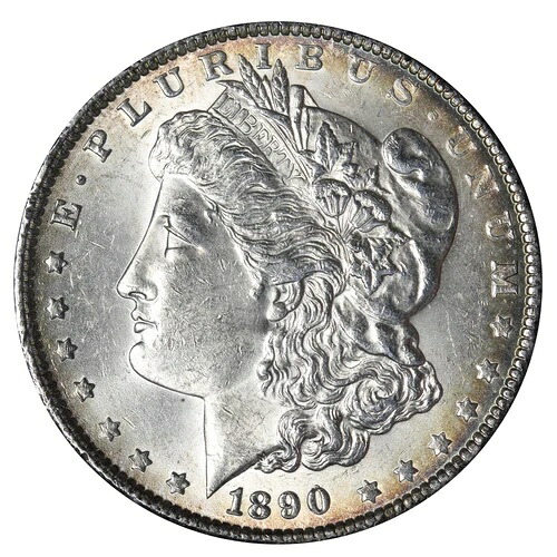 1890年 モーガンシルバードル BU ＊未流通＊ MS E377 SKHE-
