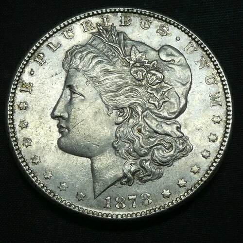 1878年 S $1 モルガン銀貨 米国造幣局コイン