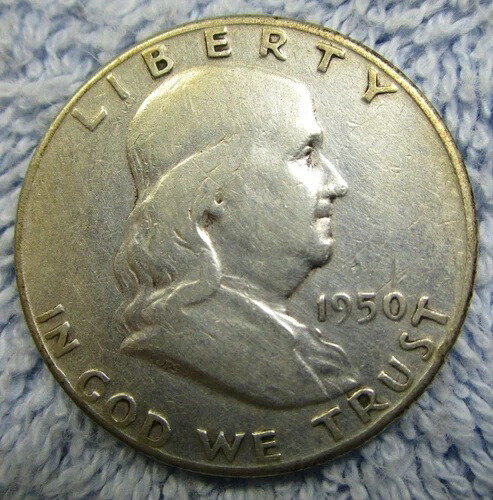 1950年フランクリンハーフダラー 160-81C3｜WORLD RESOURCE【QUEEN店】 42,185円
