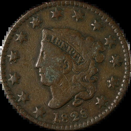 1828年 ラージセント・スモールデイト エグゼクティブコイン会社のお買い得商品-|WORLD RESOURCE【QUEEN店】